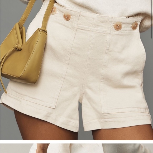 Pilcro Pants - Anthropologie The Kit high rise utility shorts by Pilcro size 27